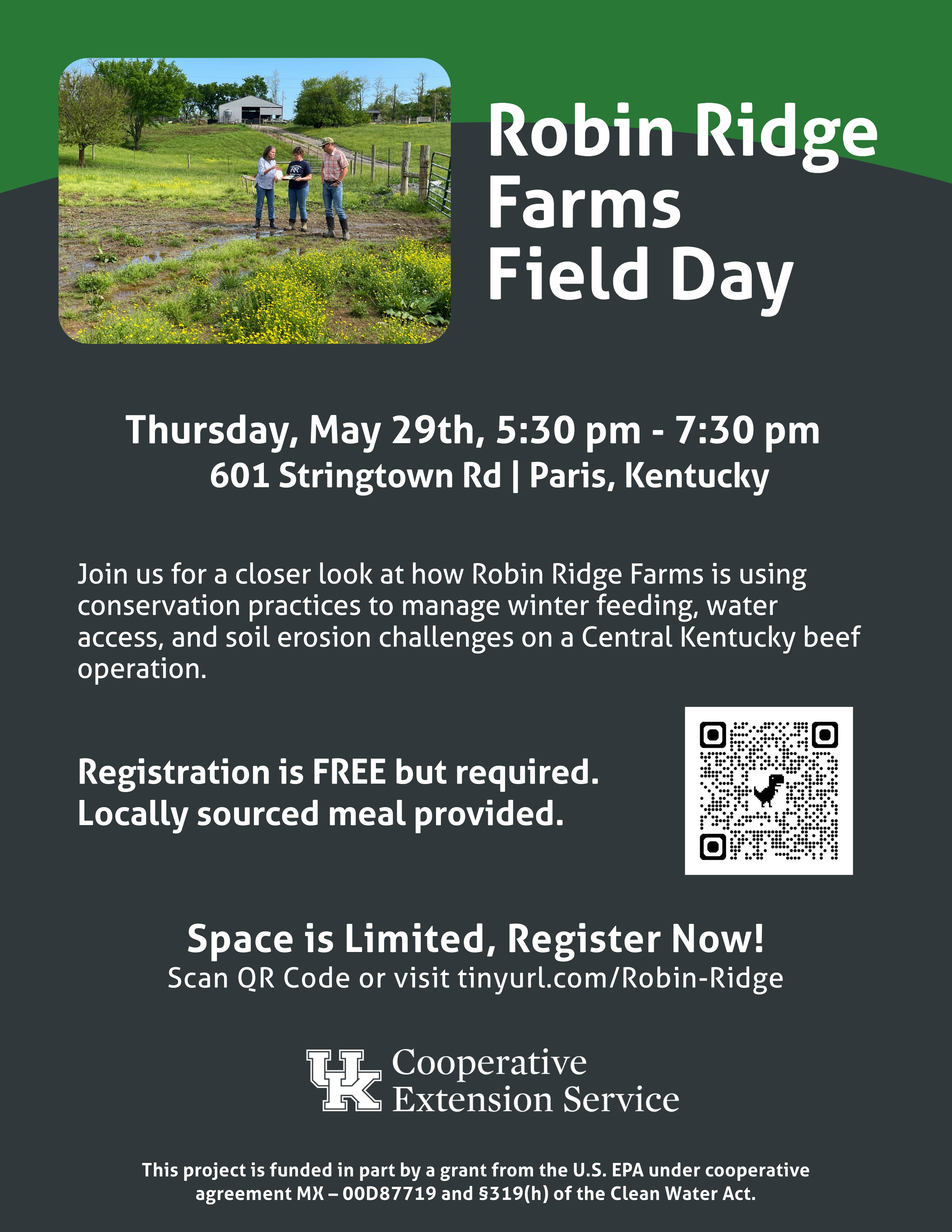 Field day at Robin Ridge Farms